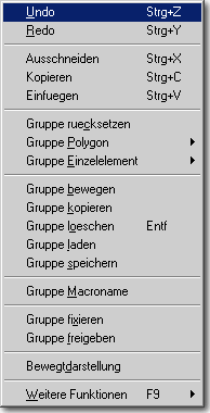 BAE Version 6.2: Layouteditor Men&uuml; - Bearbeiten